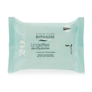 toallitas desmaquillantes Byphasse con aloe vera para piel sensible