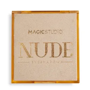paleta Magic Studio Very Nude cerrada con tapa dorada