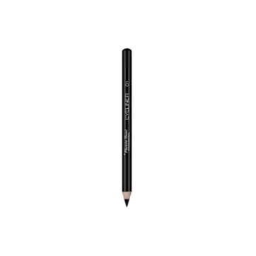 lápiz de ojos negro Pierre René Long Lasting Eyeliner 01 de larga duración