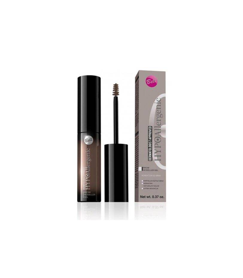 Gel modelador de cejas hipoalergénico HYPO con aplicador y estuche