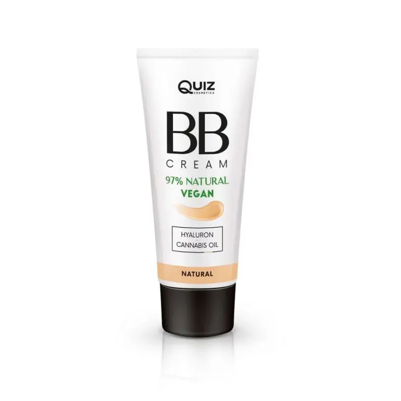 Tubo de BB Cream 97% Natural de Quiz Cosmetics