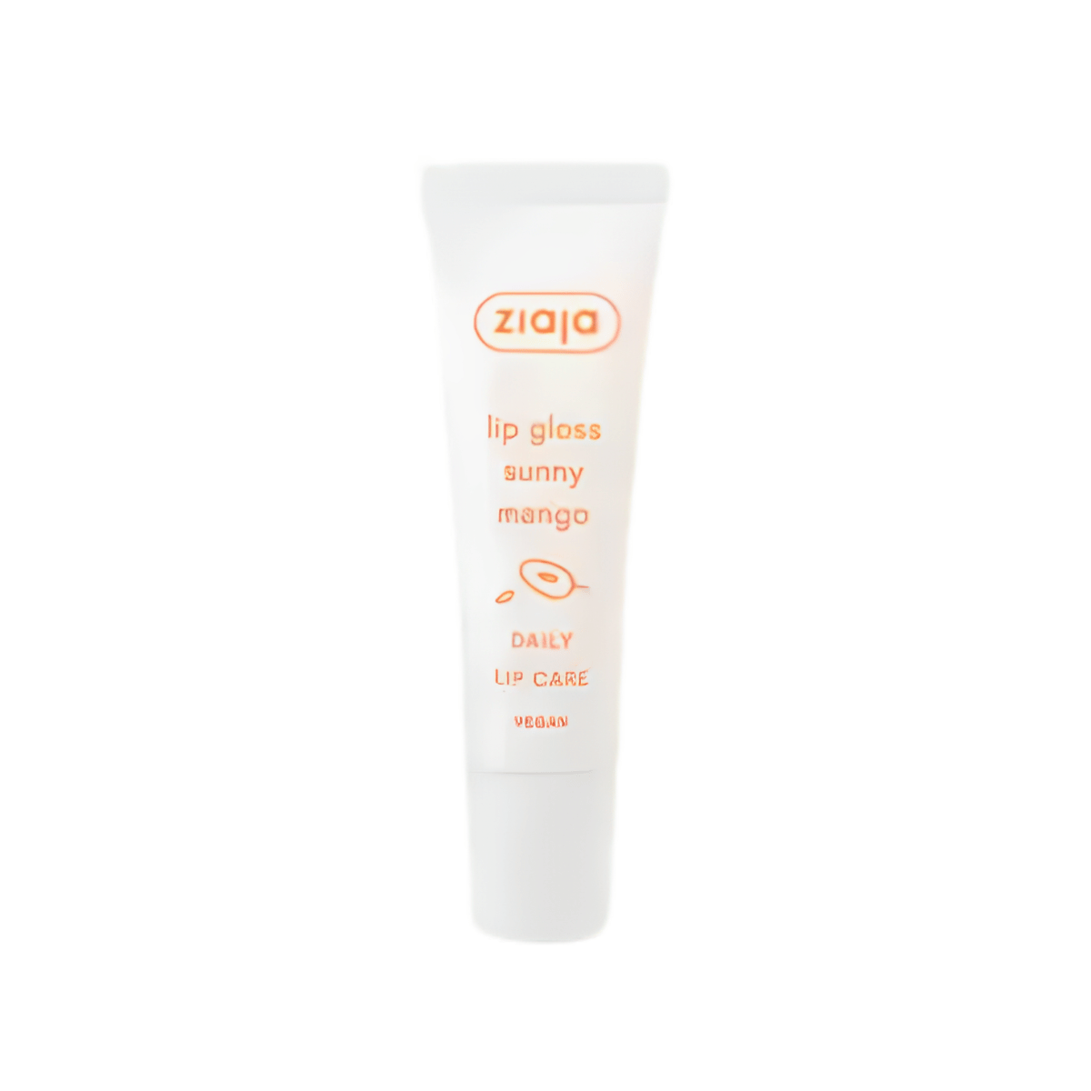 Bálsamo labial con brillo Sunny Mango de Ziaja en tubo vegano