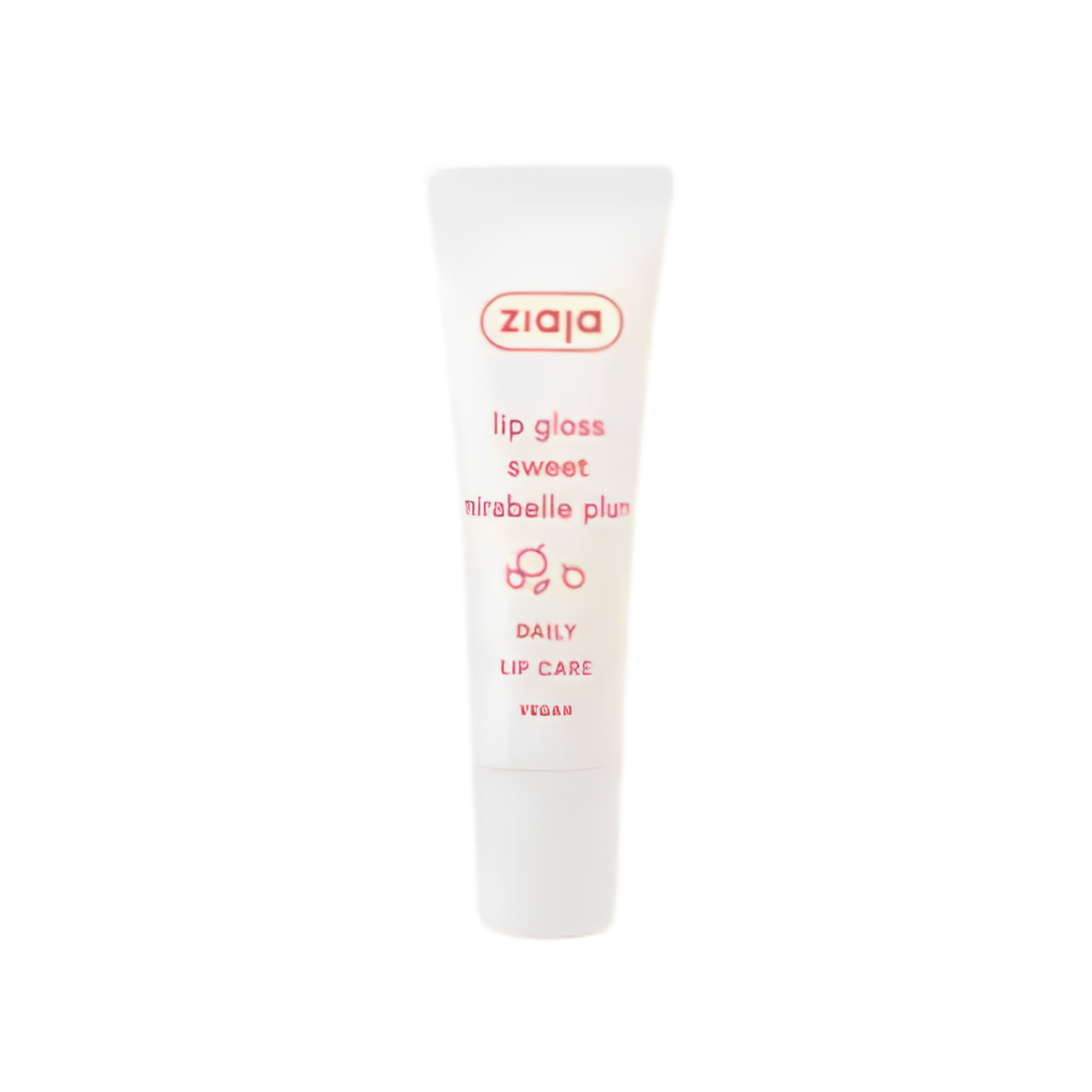 Bálsamo labial con brillo Ziaja Sweet Mirabelle Plum en formato tubo