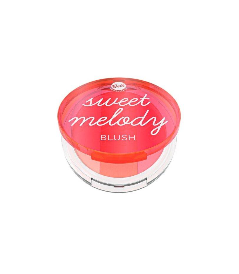 Colorete Sweet Melody de Bell Cosmetics en formato compacto