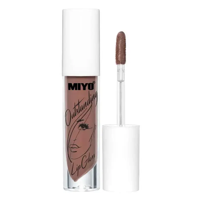 Aplicador del brillo de labios Outstanding MIYO tono 32 Pecan