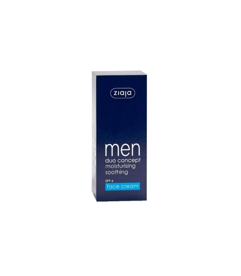 crema facial para hombre Ziaja MEN duo concept SPF 6