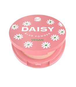 Polvos compactos Daisy Blur Powder de Bell Cosmetics con acabado suave y efecto difuminado vegano