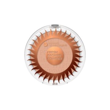 Polvos bronceadores hipoalergénicos Fresh Bronze de Bell HYPO con diseño circular y acabado natural
