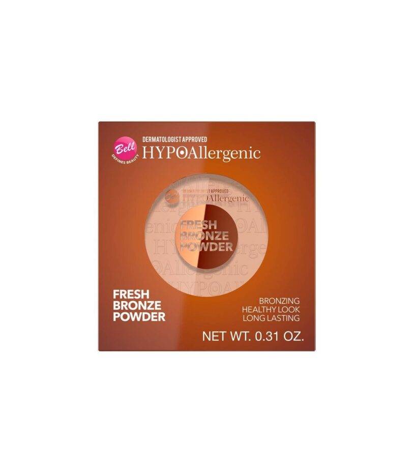 Caja de polvos bronceadores hipoalergénicos Fresh Bronze Bell HYPOAllergenic