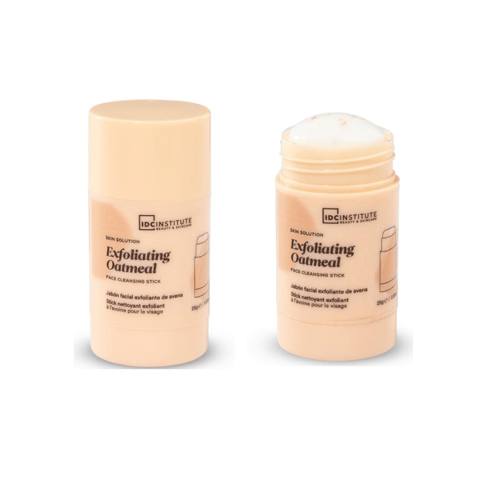 Limpiador facial en stick exfoliante IDC Institute Oatmeal limpiador facial en stick exfoliante de avena IDC Institute 25 g