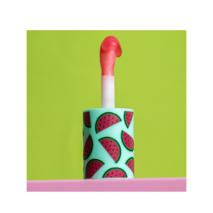 detalle aplicador lip oil IDC Institute acabado brillante hidratación labios efecto gloss