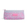 Neceser IDC Institute Savage Small Cosmetic Bag color turquesa con estampado moderno y cierre de cremallera