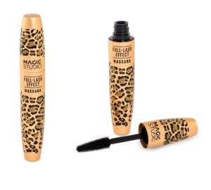Máscara de pestañas Magic Studio Full Lash Effect Mascara con cepillo aplicador y efecto volumen intenso