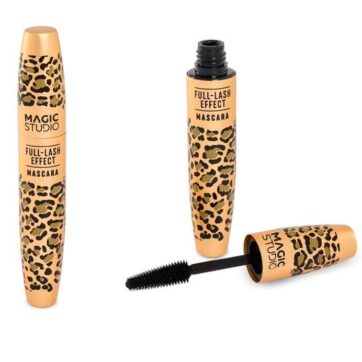 Máscara de pestañas Magic Studio Full Lash Effect Mascara con cepillo aplicador y efecto volumen intenso
