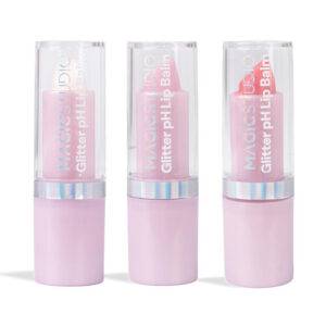 Bálsamo labial Magic Studio Glitter pH Lip Balm con efecto brillo y cambio de color según el pH