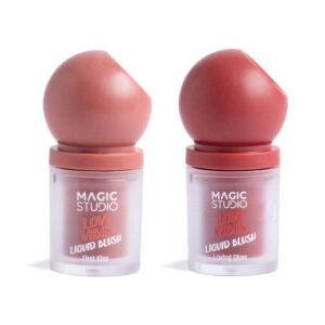 Coloretes líquidos Magic Studio Love Vibes en tonos First Kiss y Loving Glow