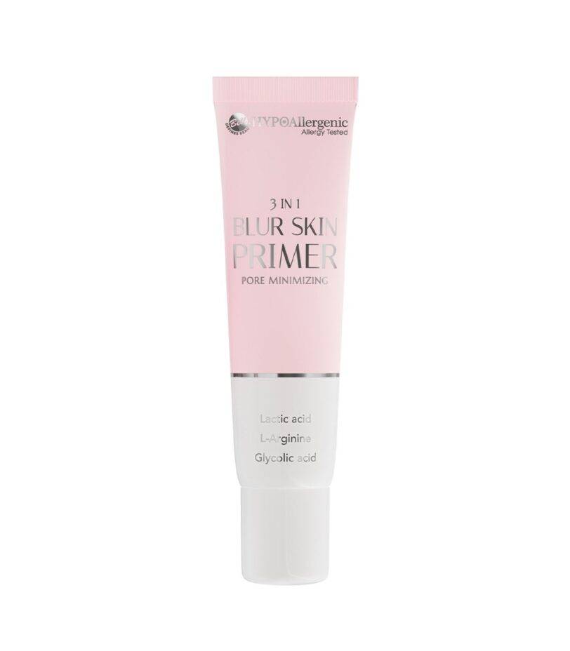 Prebase de maquillaje hipoalergénica HYPO Blur Skin Primer que minimiza poros y alisa la piel