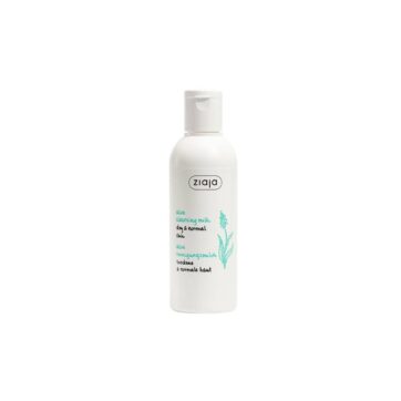 Leche limpiadora Ziaja Aloe para piel seca y normal que limpia suavemente sin resecar