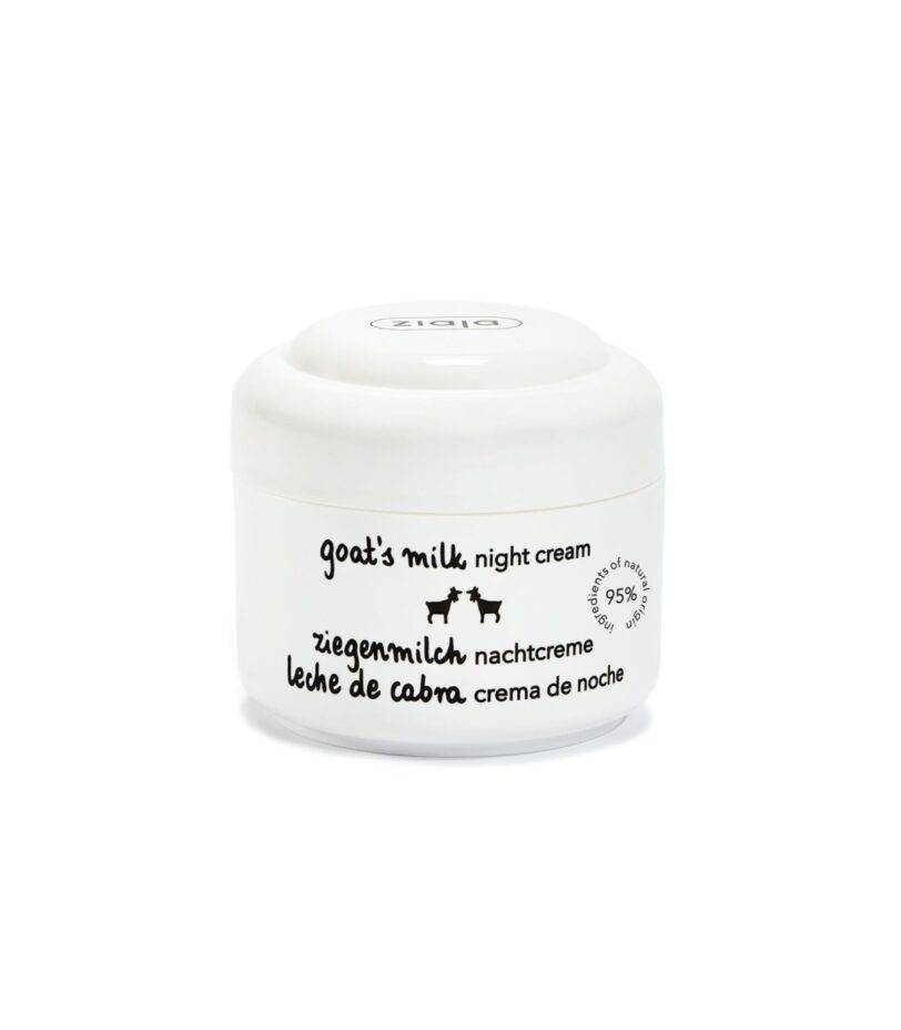 Ziaja leche de cabra crema facial hidratante de noche Crema facial de noche Ziaja leche de cabra que nutre y regenera la piel seca