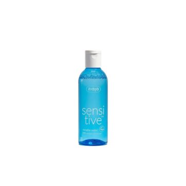 Agua micelar Ziaja Sensitive para piel sensible que limpia y desmaquilla suavemente