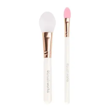 Set de brochas de silicona Brushworks para aplicar mascarillas y productos de skincare