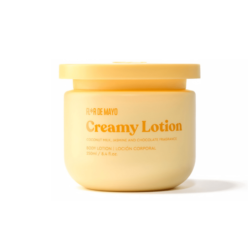 Loción corporal creamy coco jazmín Flor de Mayo 250ml Loción corporal Flor de Mayo creamy coco jazmín formato tarro 250ml hidratante