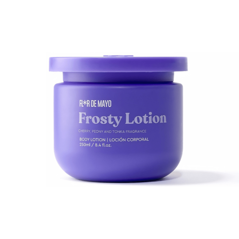 locion corporal frosty con manteca de karite y cacao hidratante para todo tipo de piel