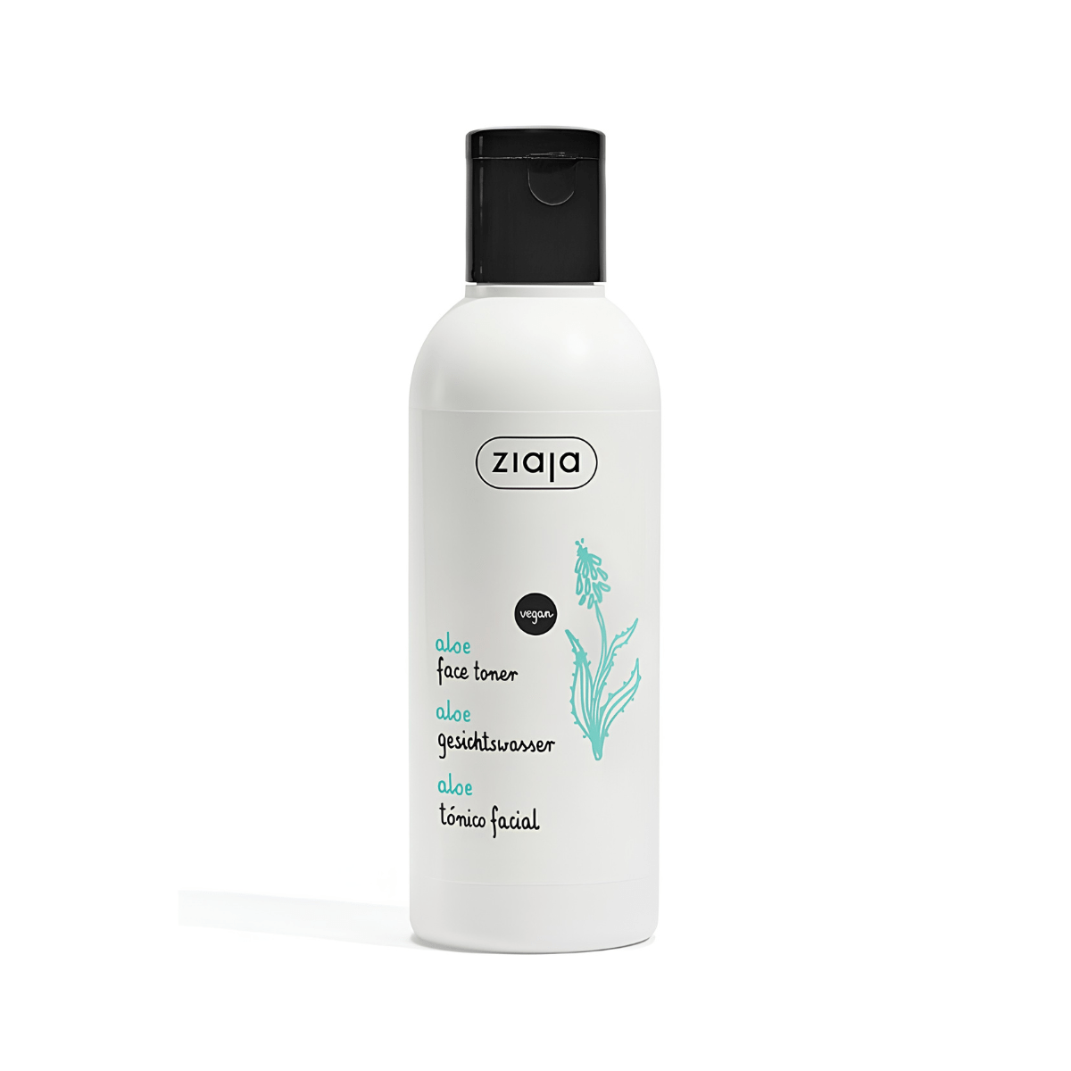Tónico facial Ziaja Aloe para piel seca y normal que hidrata y refresca la piel