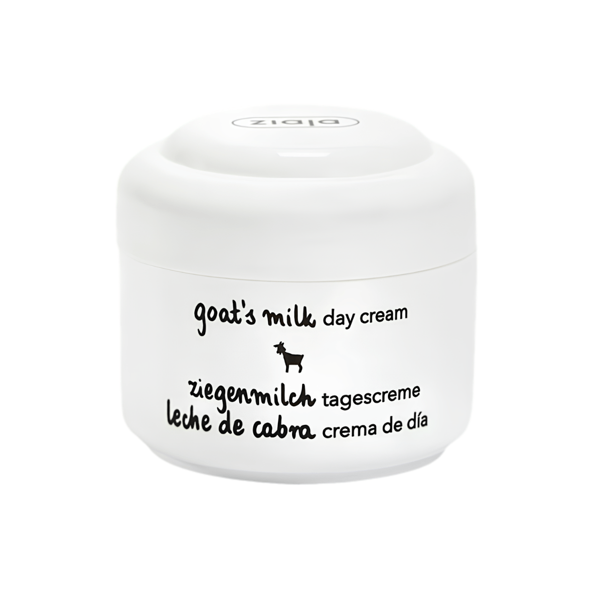 Crema facial de día Ziaja leche de cabra que hidrata y nutre la piel seca