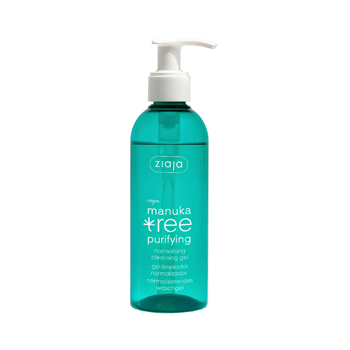 gel limpiador facial purificante Ziaja Manuka Tree para piel mixta o grasa