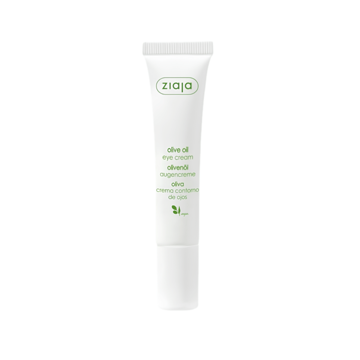 Contorno de ojos nutritivo Ziaja con aceite de oliva en formato tubo para piel seca y delicada