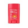 stick solar SPF50 invisible para rostro y cuerpo con aroma a sandía y protección UVA UVB