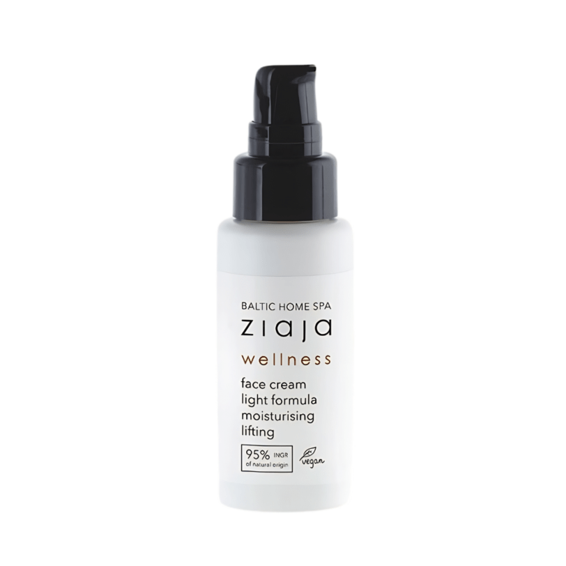 Crema facial hidratante y lifting Ziaja Baltic Home Spa Wellness crema facial hidratante y efecto lifting Ziaja Baltic Home Spa Wellness con fórmula ligera y textura suave