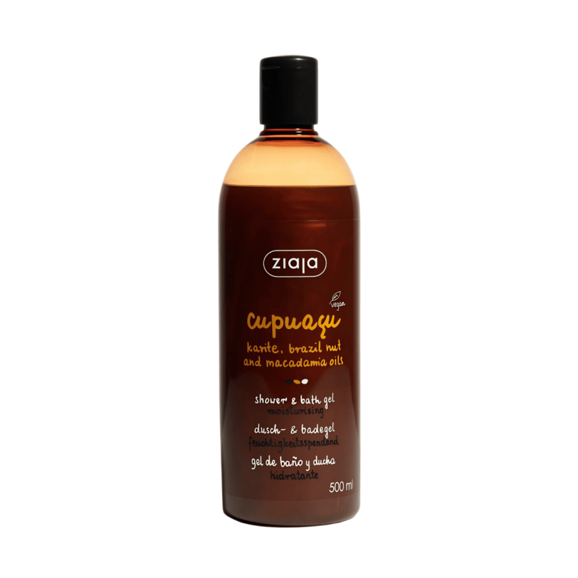 Ziaja Cupuaçu gel de ducha hidratante 500 ml gel de ducha hidratante Ziaja Cupuaçu con aceites nutritivos y fórmula vegana