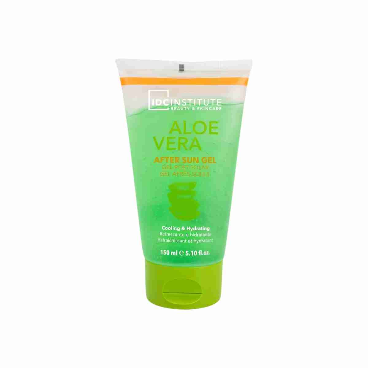 gel after sun aloe vera IDC Institute hidratante y calmante para piel después del sol