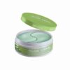 Parches de hidrogel de aloe vera con textura refrescante para calmar la piel del contorno de ojos