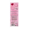 Parte trasera del Aceite Labial Fresa Nata The Fruit Company con fórmula vegana, cruelty free, vitamina E y aceite de jojoba.