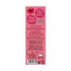 Parte trasera del Aceite Labial Sandía de The Fruit Company con información del producto, fórmula vegana y contenido de 3,6 ml.