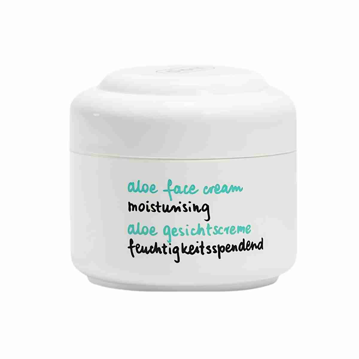Crema facial hidratante Ziaja Aloe para piel seca y normal con efecto calmante