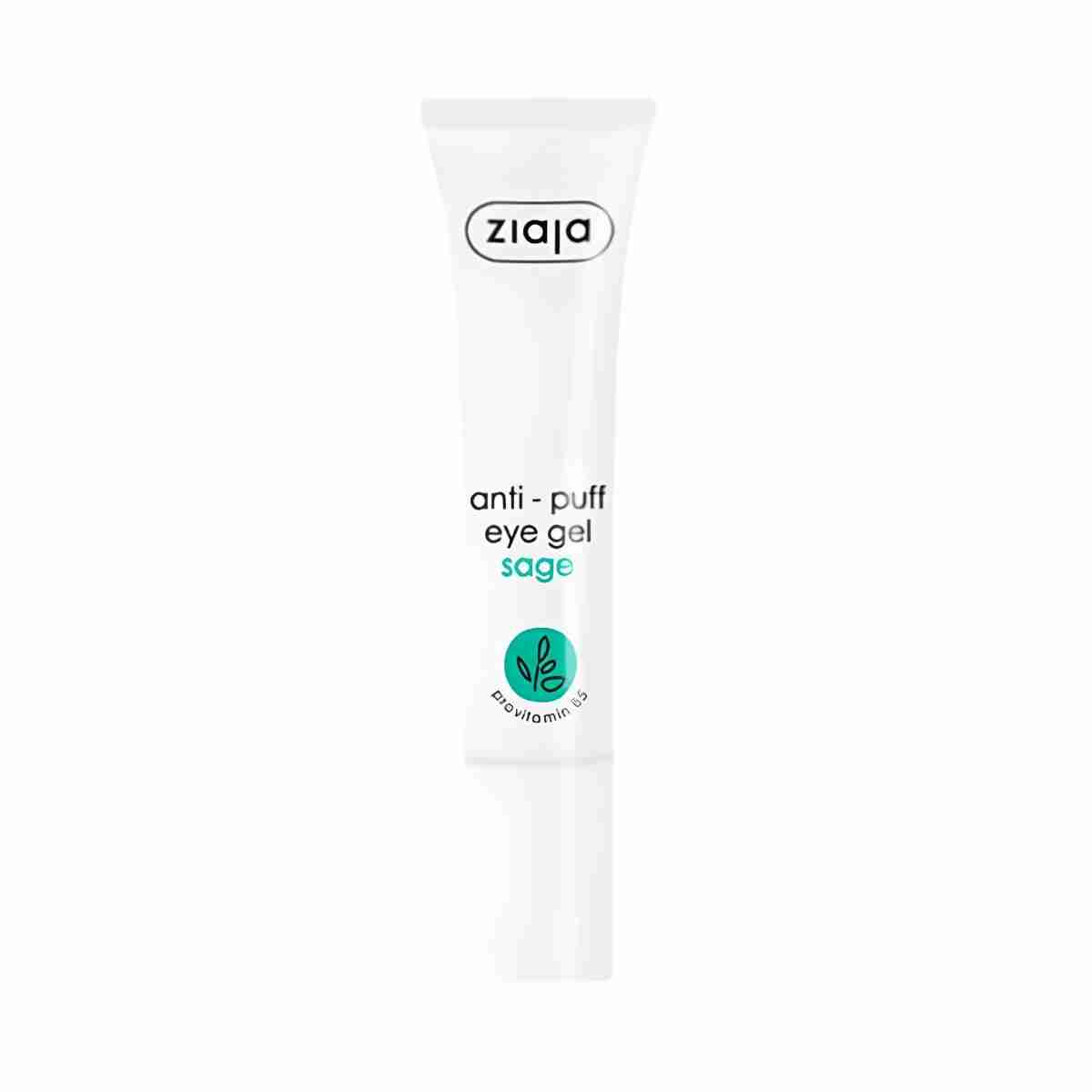 caja contorno de ojos antibolsas Ziaja con extracto de salvia
