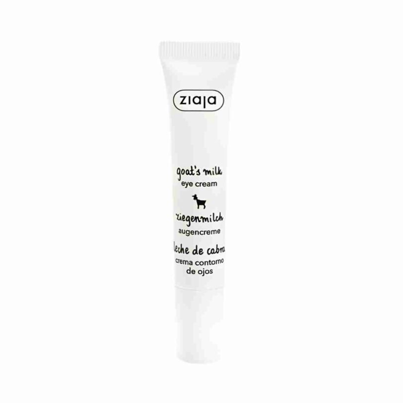 Ziaja leche de cabra contorno de ojos hidratante Contorno de ojos hidratante Ziaja leche de cabra en formato tubo para piel seca y delicada