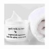 Textura cremosa de la crema facial Ziaja leche de cabra con efecto nutritivo