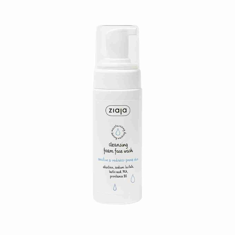 Limpiador facial en espuma para piel sensible Ziaja Limpiador facial en espuma Ziaja para piel sensible y propensa al enrojecimiento