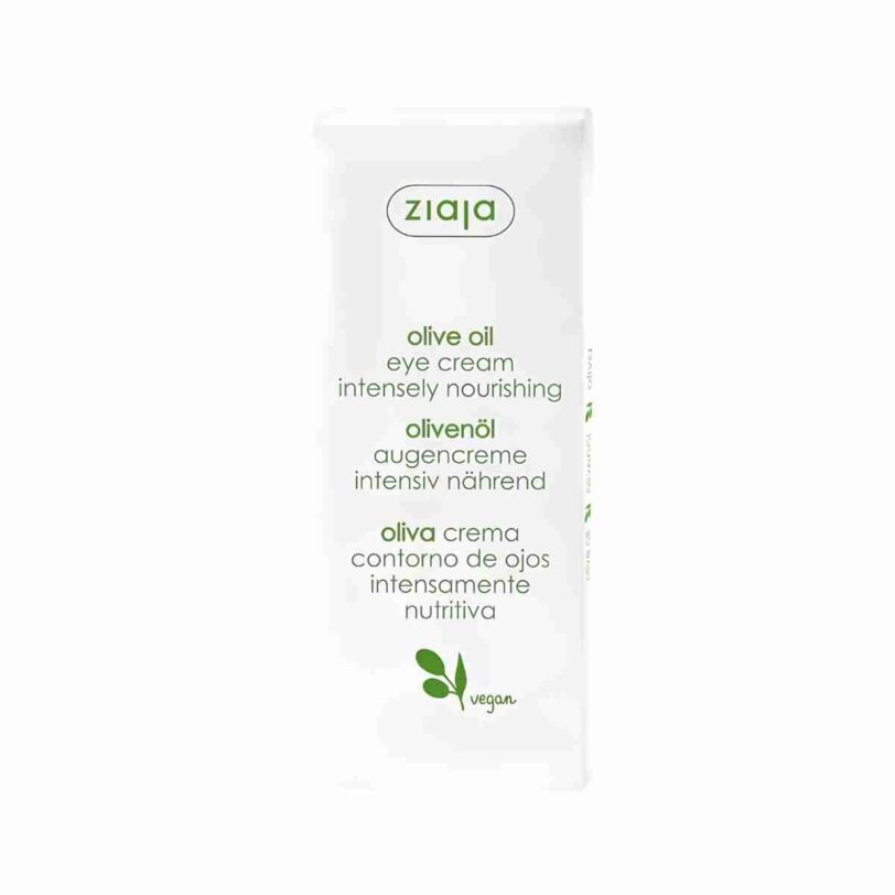 Caja del contorno de ojos Ziaja oliva intensamente nutritivo para el cuidado del contorno ocular