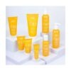 Colección de productos Ziaja Vitamina C.B3 Niacinamida para una rutina completa de cuidado facial diario.